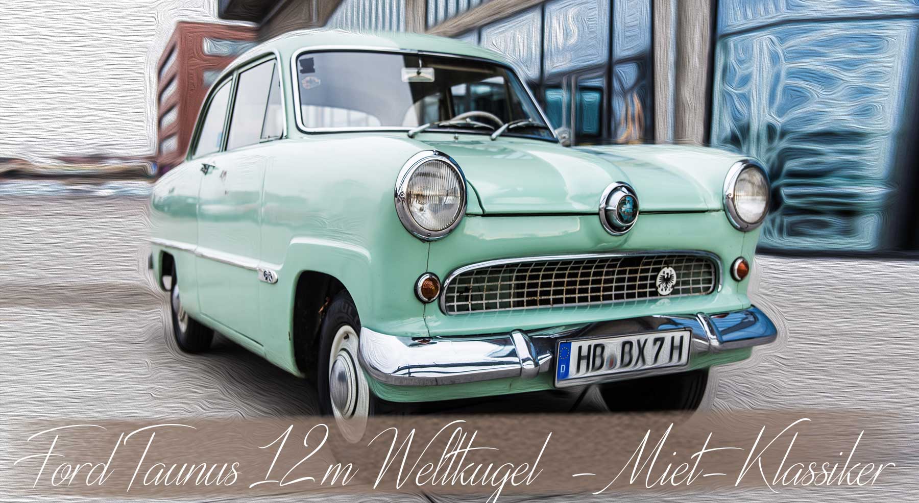 Ford Taunus 12m Weltkugel