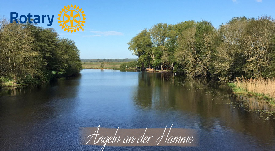 Angeln an der Hamme