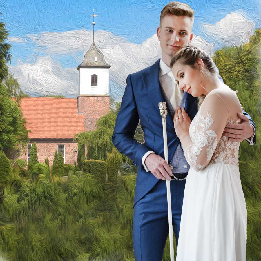 Heiraten in der Kirche Worpswede