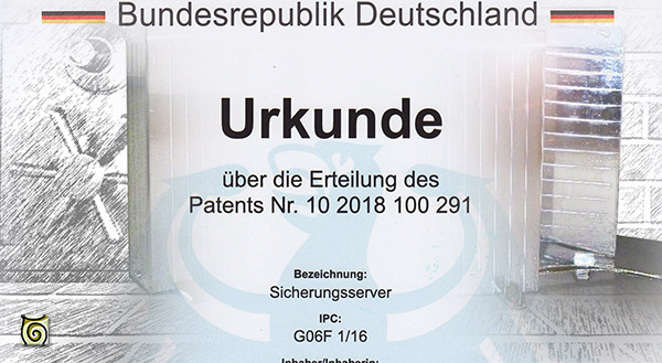 Sicherungsserver Patent