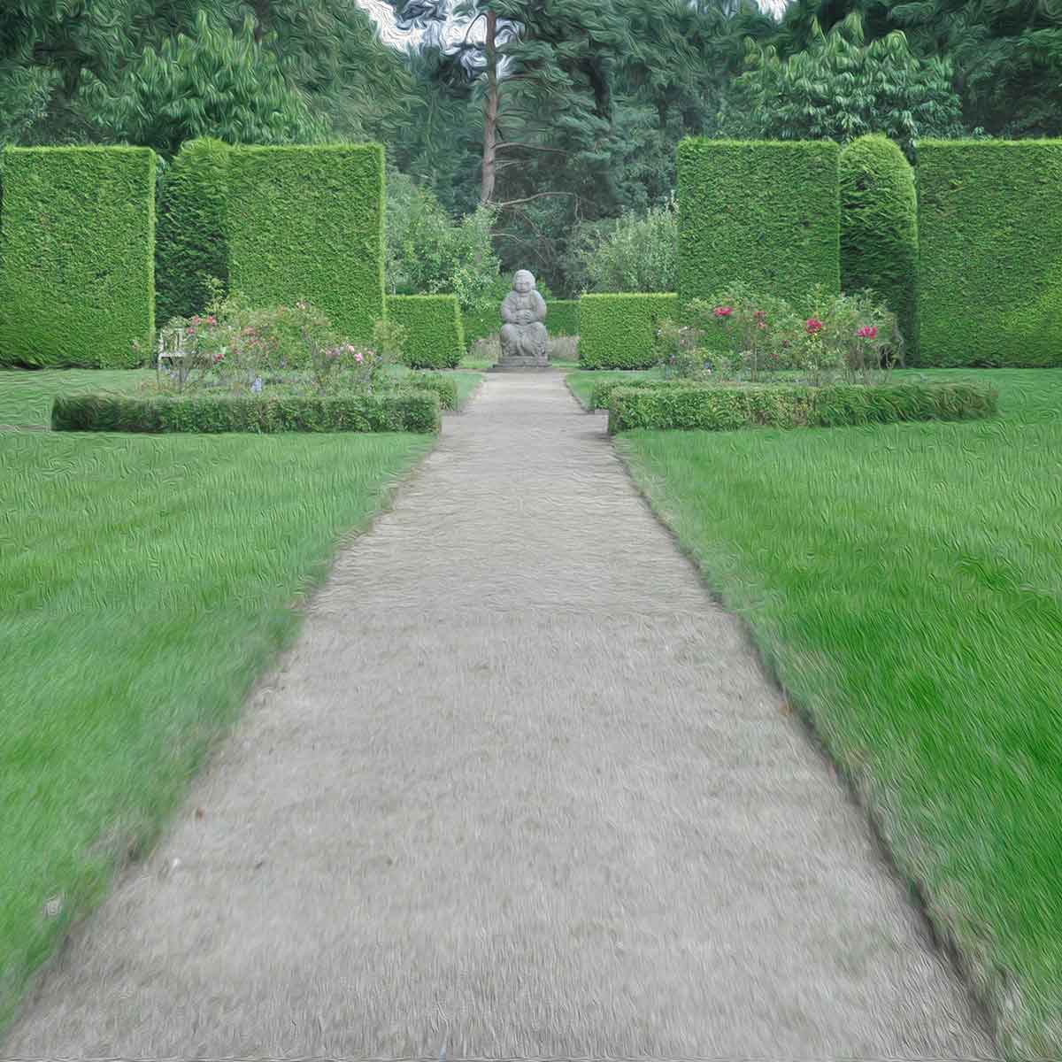 Hochzeitsfotos Hoetger Garten Worpswede