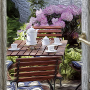 Caf&eacute; Hans am Ende