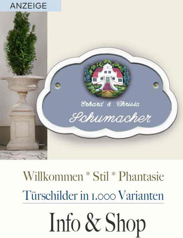 Tuerschilder Shop