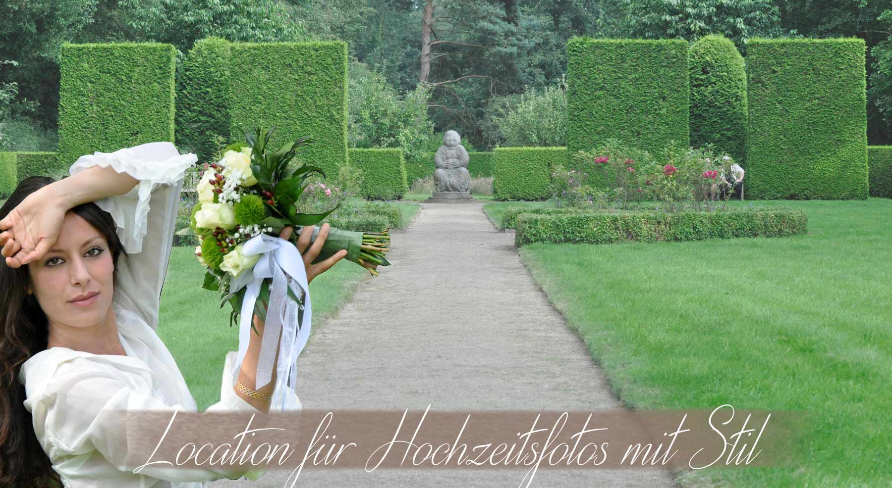 Hochzeitsfotos Hoetger Garten Worpswede