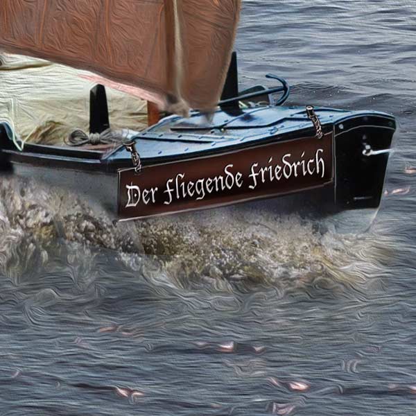 Torfkahn Der Fliegende Friedrich