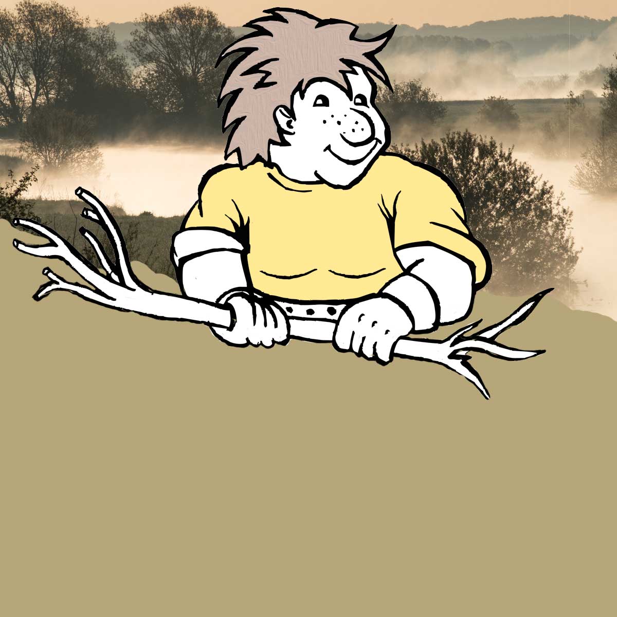 Der Riese H&uuml;kl&uuml;t im Teufelsmoor